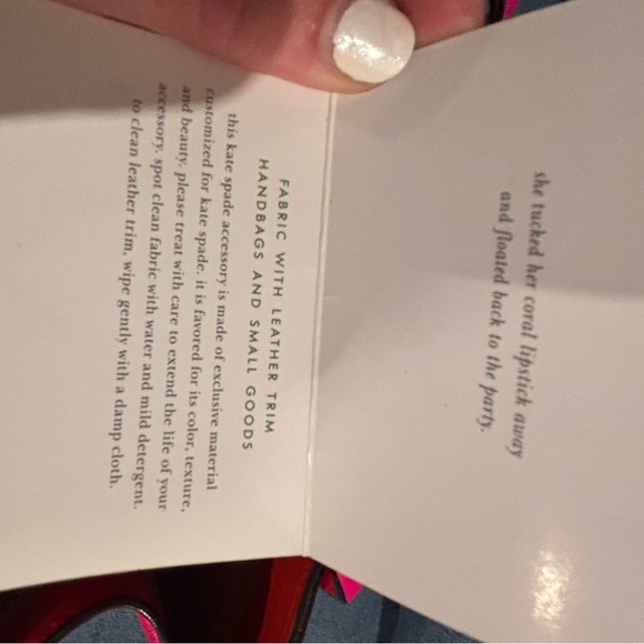 Kate Spade New York Hot Pink Leather Small Tote Bag - Picture 11 of 11